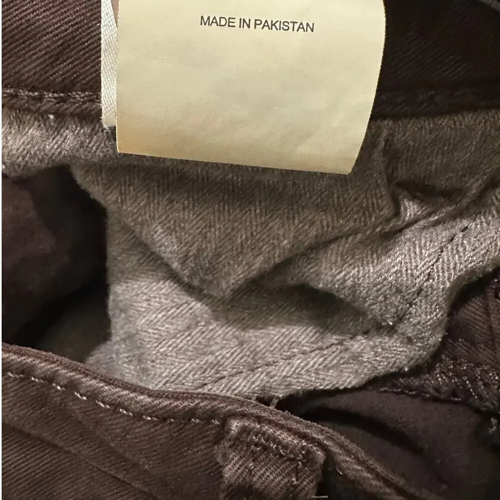 Warp + Weft Amsterdam Slim Fit Pants - Dark Brown EUC - Men's 34x31